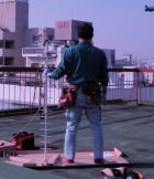 名古屋　地デジアンテナ取付け設置工事画像