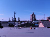 名古屋　地デジアンテナ取付設置工事画像